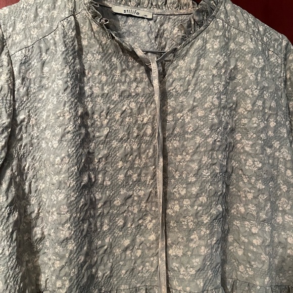 STILIFE LIVING FOR LOVE FLORAL Sz 40 Sz Large BABYDOLL DRESS IN AIRY Layered - Picture 5 of 9